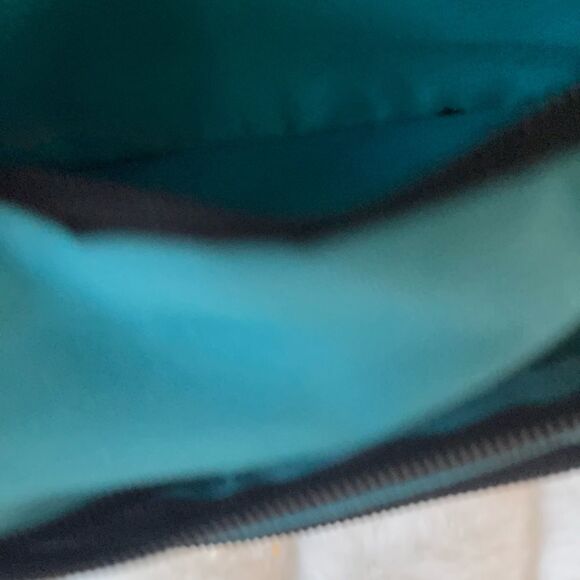 Super pouch teal blue Fanny pack/shoulder bag with adjustable strap - Picture 8 of 12